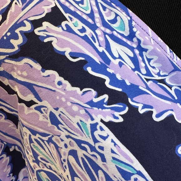 NWT Lilly Pulitzer Purple Maxi Wrap Dress with Dolman Sleeves - Picture 6 of 6